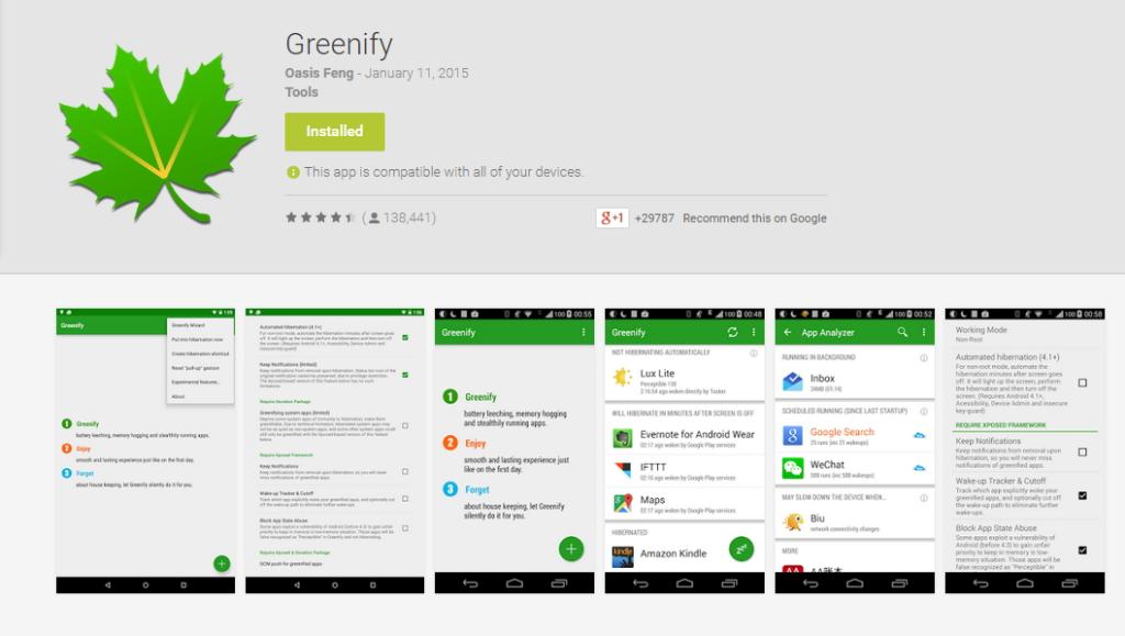 Greenify