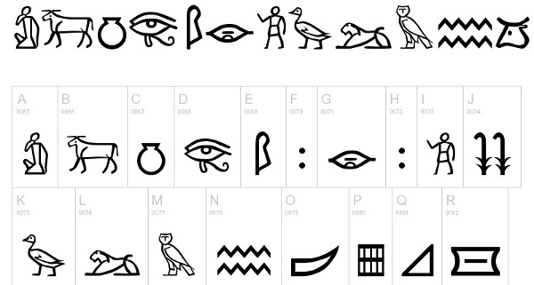 140+ Silhouette Of The Egyptian Hieroglyphic Tattoos Stock Illustrations,  Royalty-Free Vector Graphics & Clip Art - iStock