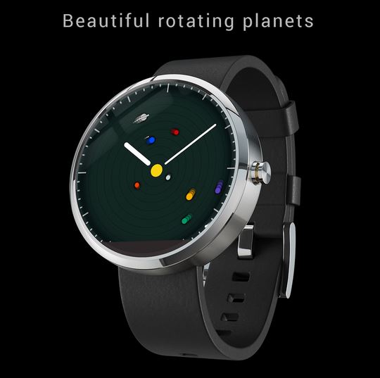 Planets Watchface Android Wear