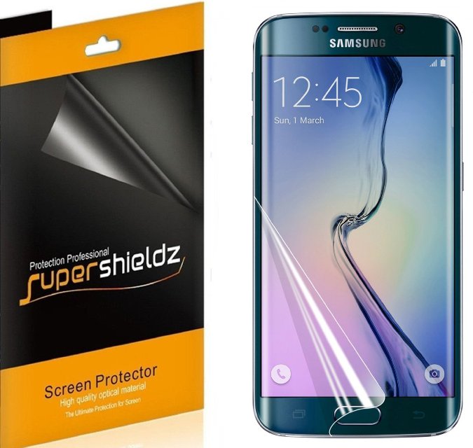 SUPERSHIELDZ Galaxy S6 Edge Screen Protector