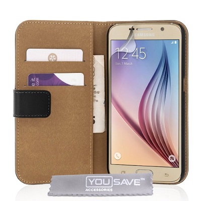 Yousave-Accessories-Leather-Wallet-Cover-Galaxy-S6-Case
