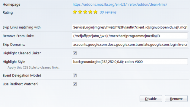 firefox-addons-clearlinks