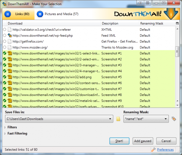 firefox-addons-downthemall