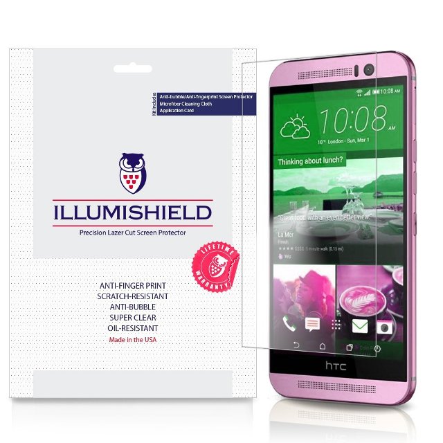 iLLumiShield HTC One M9 Screen Protector