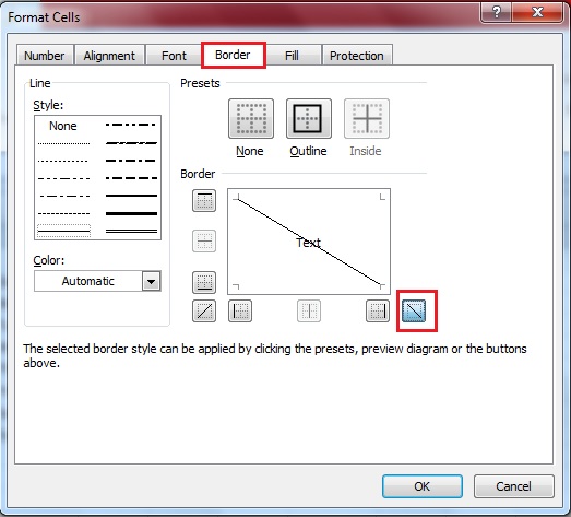 2. border window - Excel Tricks