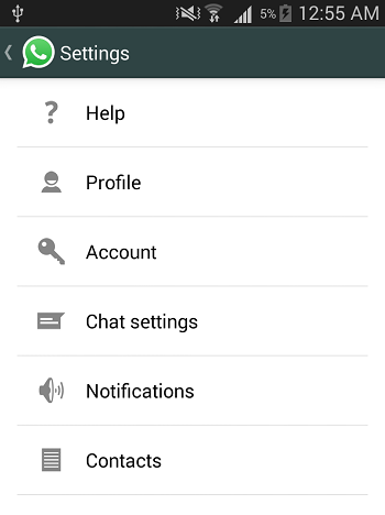 Changing Whatsapp Number