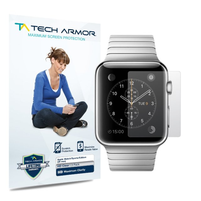 Tech Armor Apple Watch Screen Protector