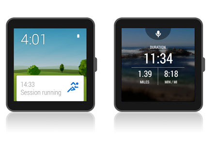 runtastic android wear