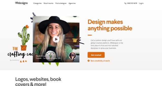 99design - Best Freelancing Websites