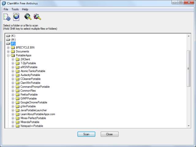 ClamWinPortable