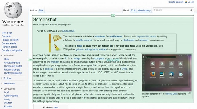 Greenshot screenshot capture tool