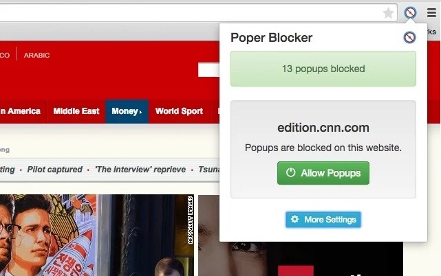 Blocker панель. Pop-up блок. Block Pop-ups. Blocked for this website..