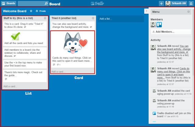 boards for trello chrome