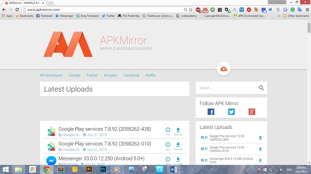 google play store apk mirror 7