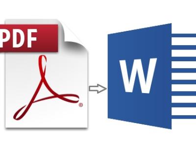 Free Tools To Convert PDF to Word