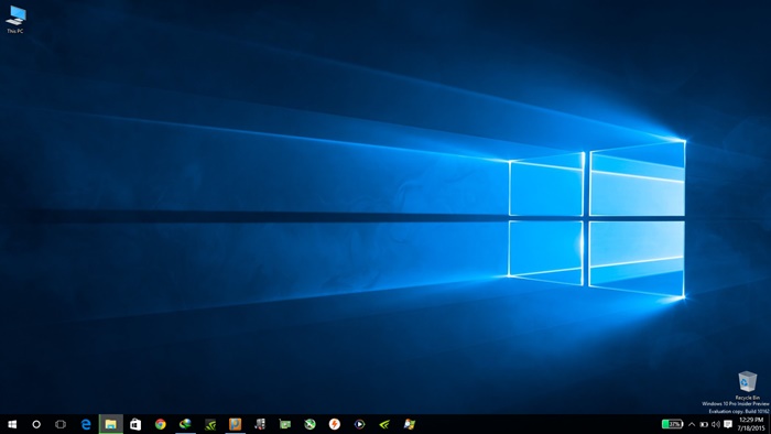 Windows 10 Desktop