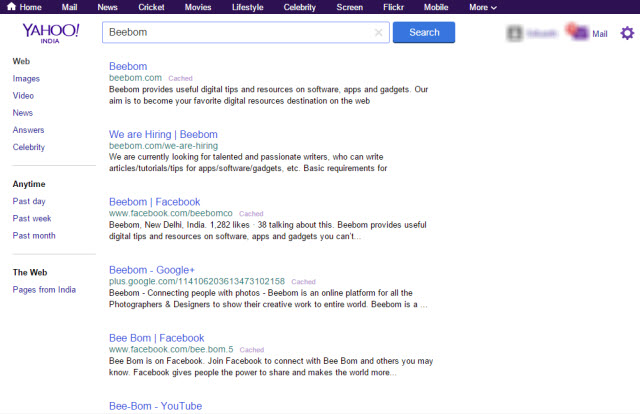 Yahoo! Search