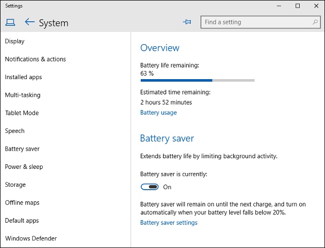 Improve Battery Life