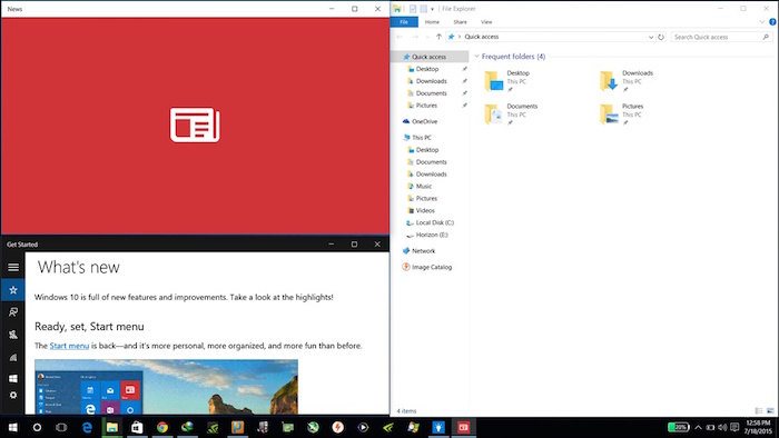 windows 10 snap assist not working for internet browsers