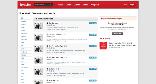 download lastfm