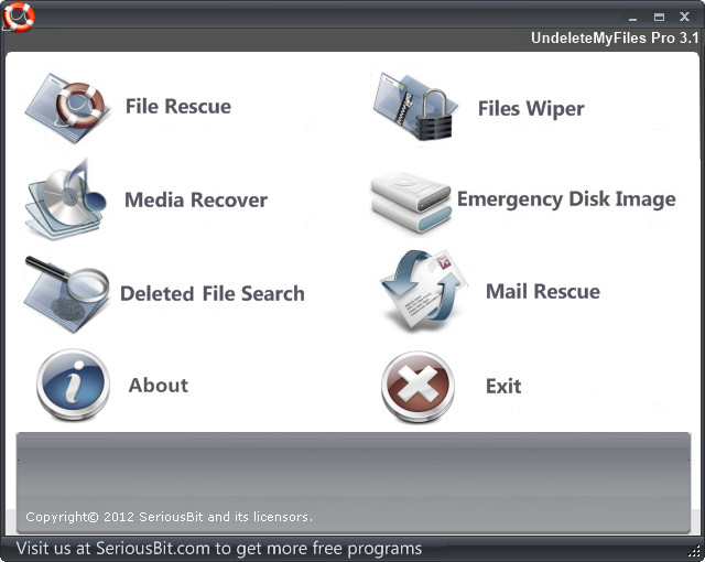 SoftPerfect File Recovery : rescue and restore accidentally deleted data