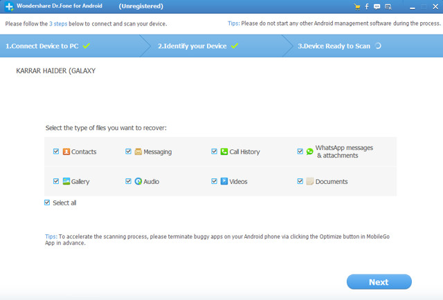 Free Smartphone Data Recovery Software