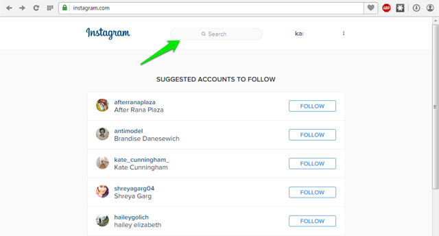 find people on instagram 7 - how to find an instagram account you used to follow