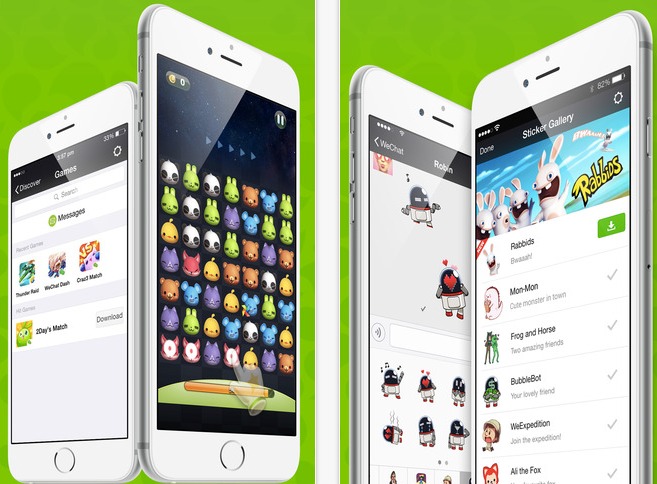 wechat on the app store on itunes