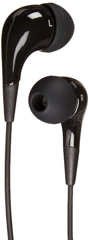 AmazonBasics Earbuds with Microphone