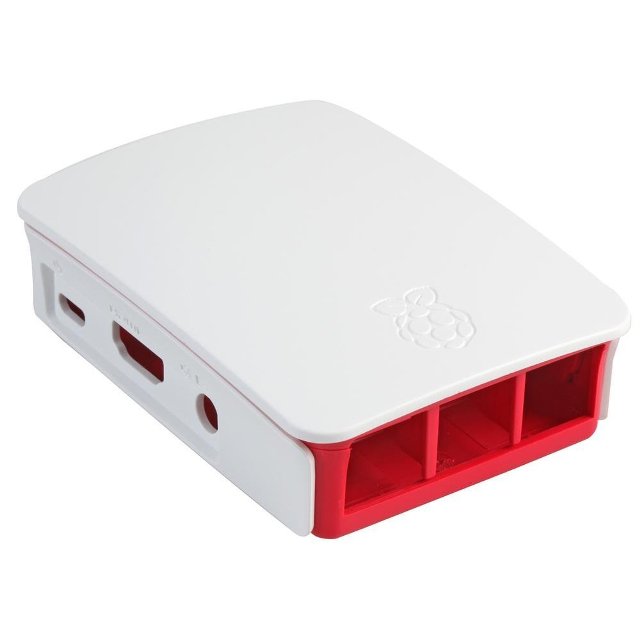 ABS Cover Box Case Raspberry Pi 3 2 Transparent&Cooling Fan/White/Black BSG 