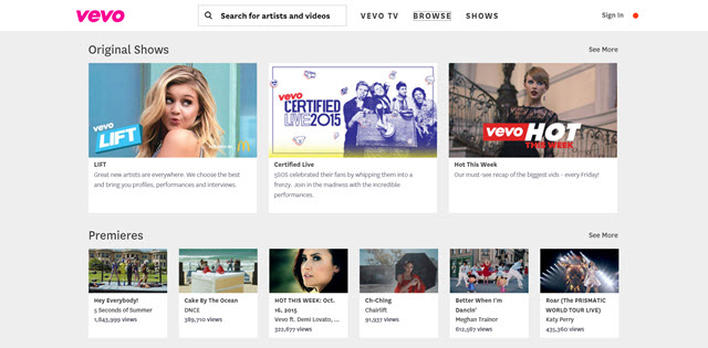 Vevo TV