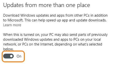 Windows 10 updates turn off