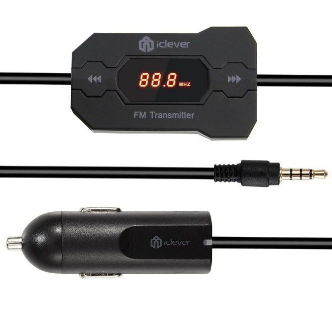 iClever Autoscan Universal FM Transmitter