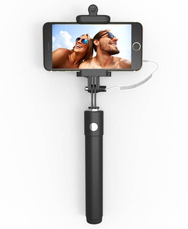 kiwii wired selfie stick