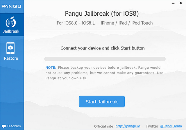 pangu jailbreak safe