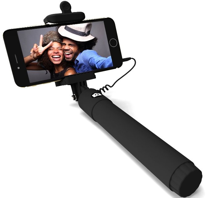 perfectday quicksnap extendable selfie stick
