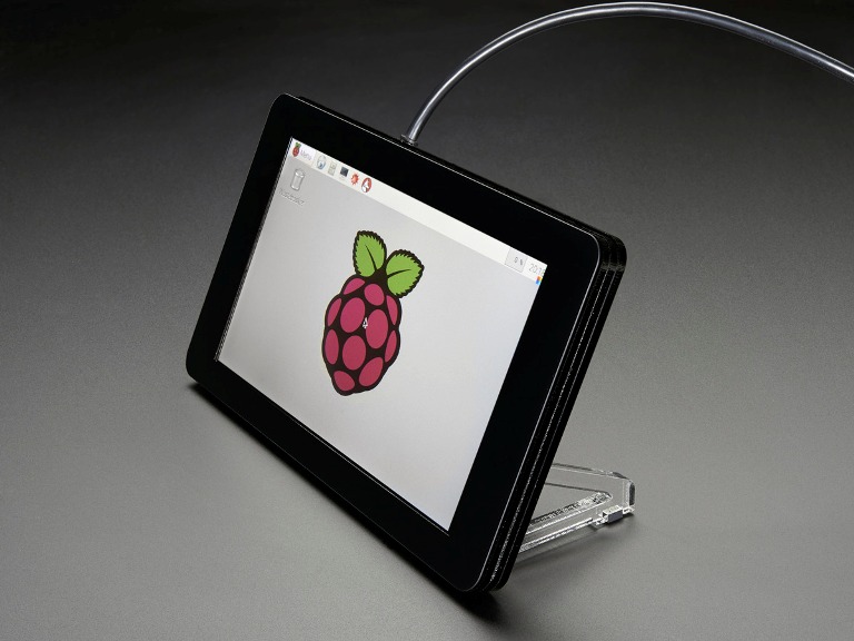 pimoroni raspberry pi 7” display case