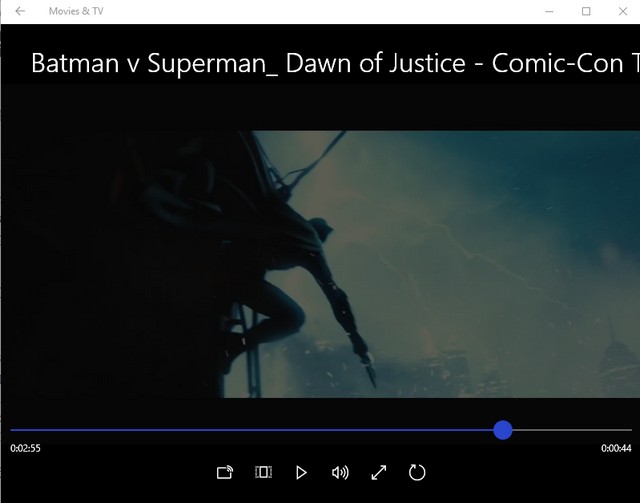 windows 10 movies & tv app