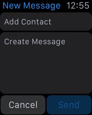 New Message on Apple Watch