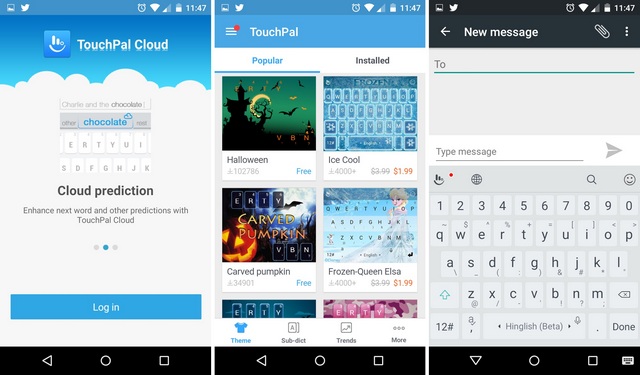 TouchPal keyboard Android
