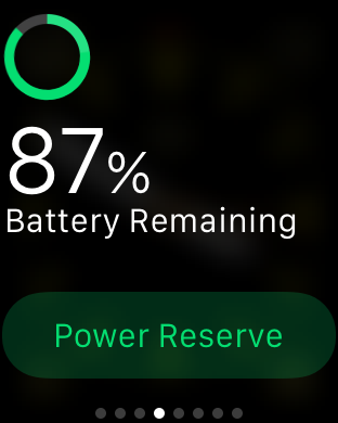 Turn On Apple Watch Power Reserve