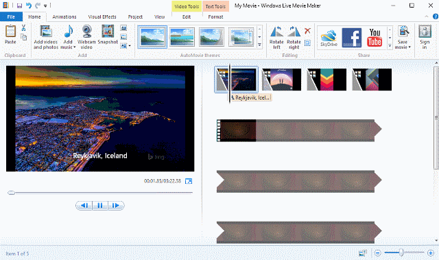 windows movie maker