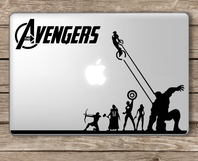 Avengers Macbook Decal Sticker