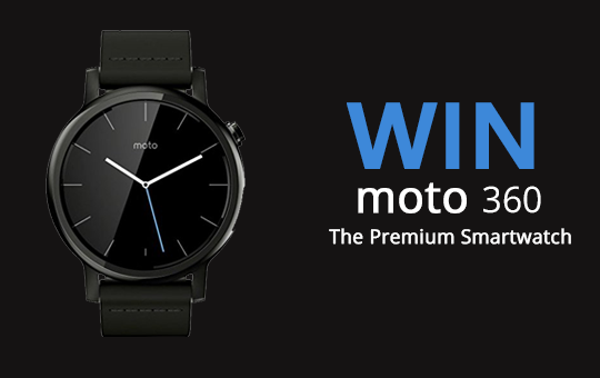 Win Moto 360 Beebom Giveaway