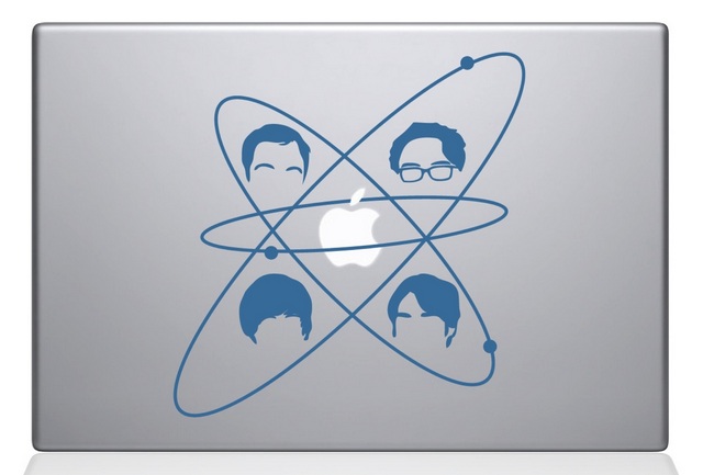 Big Bang Theory Macbook Decal Sticker