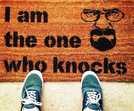 Breaking Bad Quote Doormat