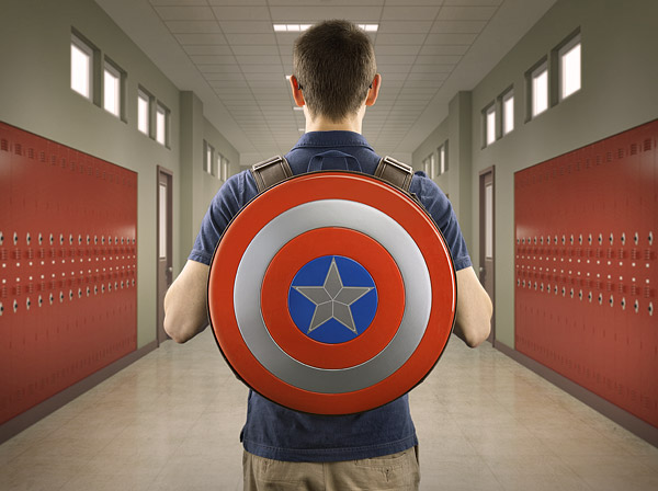 Captain America Shield Backpack