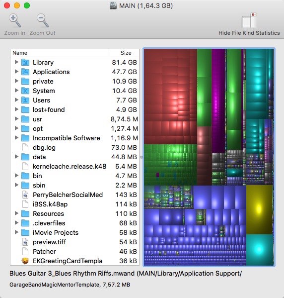 disk inventory x for catalina