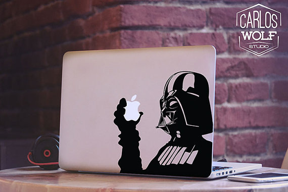 Darth Vader Macbook Decal Sticker
