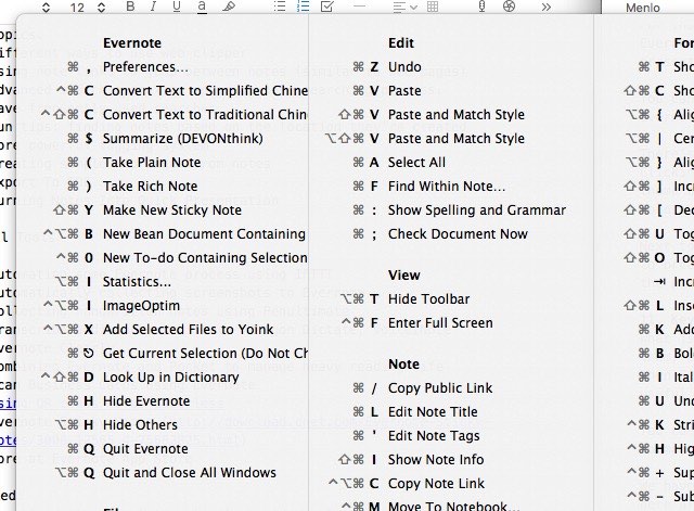 Evernote 11b - CheatSheet